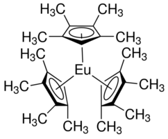 Tris(tetramethylcyclopentadienyl) europium(II) Chemical Structure